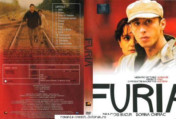 furia (2002) titlul original: minregia: radu dragos bucur, dorina chiriac, andi dvd romania de: pro