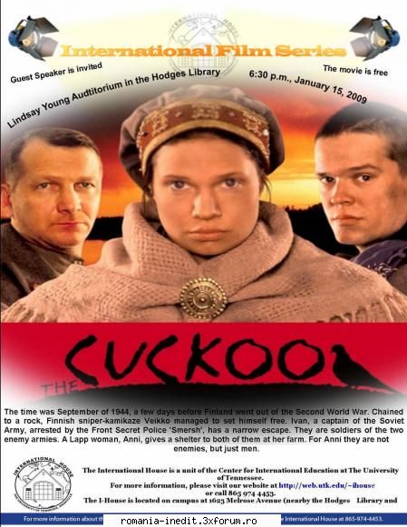 direct download kukushka the cuckoo 2002 1944, few days before finland went out the second world