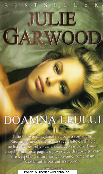 [b] colectia romance julie garwood doamna leului este primul volum din seria spionii coroanei docx