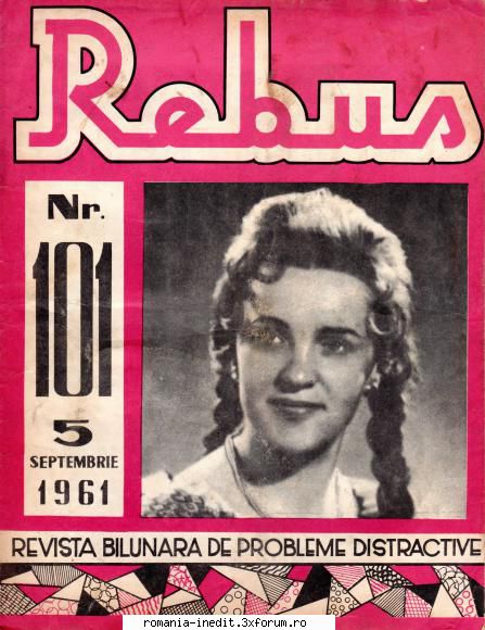 [b] revista rebus rebus 101-1961 (jpg, zip), 300 dpi:arhiva include jpg pentru pagina dubla din