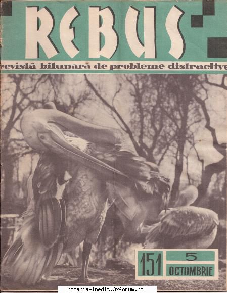 [b] revista rebus rebus 151-1963 (jpg, zip), 300 dpi:cateva careuri sunt completate cerneala