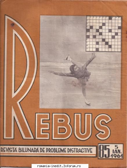 [b] revista rebus rebus 85-1961 (jpg, zip), 300 dpi:arhiva include jpg pentru pagina dubla din