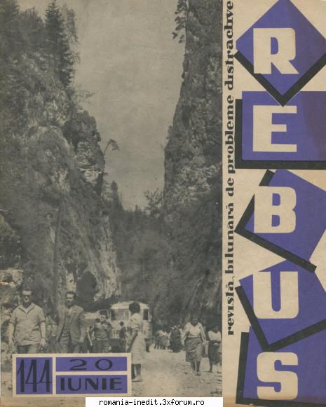 [b] revista rebus rebus 144-1963 (jpg, zip), 300 dpi arhiva include jpg pentru pagina dubla din