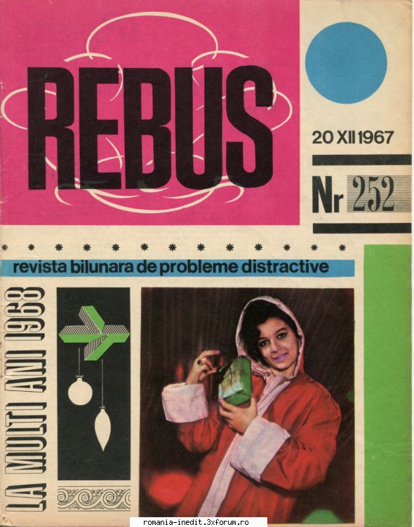[b] revista rebus rebus 252-1967 (jpg, zip), 300 dpi arhiva include jpg pentru pagina dubla din