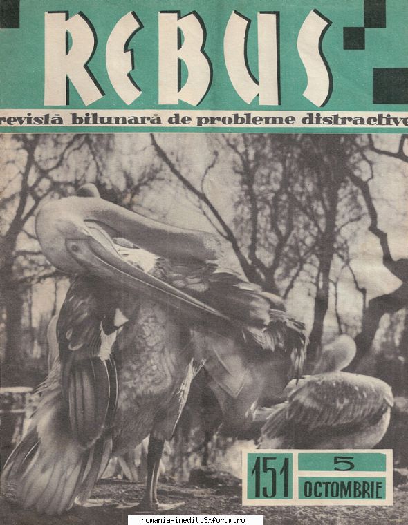 [b] revista rebus revista rebus nr. 151 din oct 1963 (scan ...rar (jpg), include pagina dubla din