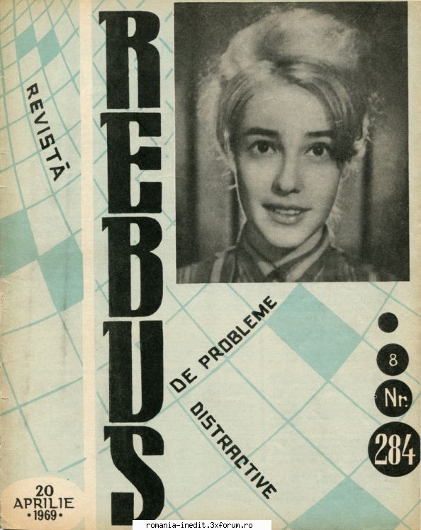 [b] revista rebus rebus 284-1969 (jpg, zip), 300 dpi arhiva include jpg pentru pagina dubla din