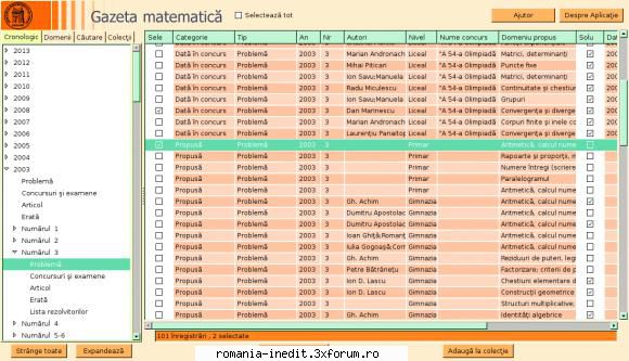 gazeta matematica 1895-2013 acest program este versiunea colectiei gazetei matematice dintreanii