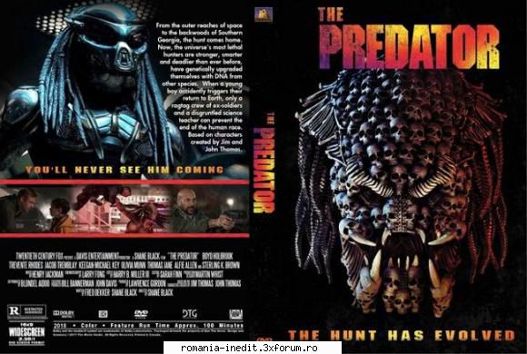 the predator (2018) the predator (2018)este patrulea film din franciza predator, după predator
