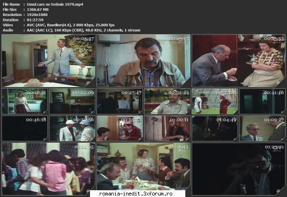 omul care trebuie (1979) tvrip care trebuie edit: file expirate. pentru file valabile vezi mai jos